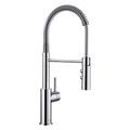 Product Image of Catris Semi-Pro Pull-Down Dual-Spray Kitchen Faucet - Chrome, 401917