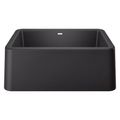 Product Image of Ikon SILGRANIT 27" Single Bowl Apron-Front Farmhouse Sink - Anthracite, 402311