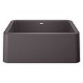 Product Image of Ikon SILGRANIT 27" Single Bowl Apron-Front Farmhouse Sink - Cinder, 402315