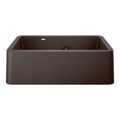 Product Image of Ikon SILGRANIT 33" Double Bowl Apron-Front Farmhouse Sink with Low Divide - Café, 402323