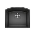Product Image of Diamond SILGRANIT 24" Single Bowl Undermount Kitchen Sink - Anthracite, 440174