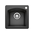 Product Image of Diamond SILGRANIT 15" Dual Mount Bar Sink - Anthracite, 440204