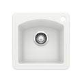Product Image of Diamond SILGRANIT 15" Dual Mount Bar Sink - White, 440205