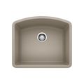 Product Image of Diamond SILGRANIT 24" Single Bowl Undermount Kitchen Sink - Truffle, 441281
