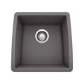 Product Image of Performa SILGRANIT 17" Undermount Bar Sink - Cinder, 441475