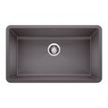 Product Image of Precis SILGRANIT 32" Super Single Undermount Kitchen Sink (Cinder)