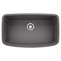Product Image of Valea SILGRANIT 32" Super Single Undermount Kitchen Sink - Cinder, 441611