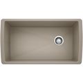 Product Image of Diamond SILGRANIT 33" Super Single Undermount Kitchen Sink (Truflle)