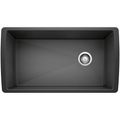 Product Image of Diamond SILGRANIT 33" Super Single Undermount Kitchen Sink - Anthracite, 441768