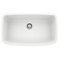 Product Image of Valea SILGRANIT 32" Super Single Undermount Kitchen Sink (White)
