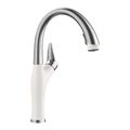 Product Image of Artona Pull-Down Dual-Spray Kitchen Faucet (PVD Steel White)