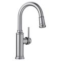 Product Image of Empressa Pull-Down Bar Faucet - PVD Steel, 442513