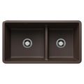 Product Image of Precis 33" x 18" Reversible Kitchen Sink w/ 1-3/4" Low Divide (Cafe Brown)