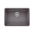 Product Image of Precis SILGRANIT 25" ADA Single Bowl Undermount Kitchen Sink - Cinder, 442539