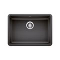 Product Image of Precis SILGRANIT 25" ADA Single Bowl Undermount Kitchen Sink - Anthracite, 442543