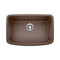 Product Image of Valea SILGRANIT 27" Single Bowl Undermount Kitchen Sink - Café, 442555