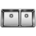 Product Image of Formera 33" 60/40 Double Bowl Undermount Stainless Steel Kitchen Sink