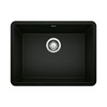 Product Image of Precis SILGRANIT 24" Single Bowl Undermount Kitchen Sink (Coal Black)