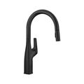 Product Image of Rivana High-Arc Pull-Down Dual-Spray Kitchen Faucet - Matte Black, 443020