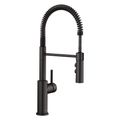 Product Image of Catris Semi-Pro Pull-Down Dual-Spray Kitchen Faucet (Matte Black)