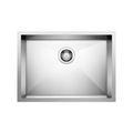Product Image of Quatrus R0 25" Single Bowl Undermount ADA Stainless Steel Kitchen Sink, 443047