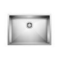 Product Image of Quatrus R0 25" Single Bowl Undermount Stainless Steel Kitchen Sink, 443051