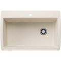 Product Image of Diamond SILGRANIT 33.5" Super Single Dual Mount Kitchen Sink - Soft White, 443072