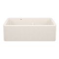 Product Image of Ikon SILGRANIT 33" Double Bowl Apron-Front Farmhouse Sink with Low Divide - Soft White, 443078