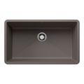 Product Image of Precis SILGRANIT 32" Super Single Undermount Kitchen Sink - Volcano Gray, 443121