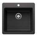 Product Image of Liven SILGRANIT 21" Single Bowl Dual Mount Kitchen Sink, 443227 (Anthracite)