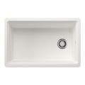 Product Image of Inteos SILGRANIT 30"  Single Bowl Reversible Undermount Workstation Kitchen Sink - White, 443306