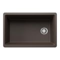 Product Image of Inteos SILGRANIT 30"  Single Bowl Reversible Undermount Workstation Kitchen Sink - Café, 443308