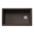 Product Image of Inteos SILGRANIT 33"  Single Bowl Reversible Undermount Workstation Kitchen Sink - Café, 443316
