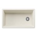 Product Image of Inteos SILGRANIT 33"  Single Bowl Reversible Undermount Workstation Kitchen Sink - Soft White, 443318
