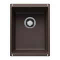 Product Image of Precis 13-3/4" x 18-1/8" Medium Single Bowl Bar Sink (Cafe Brown)
