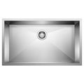 Product Image of Precision R0 32" Super Single Bowl Undermount Stainless Steel Kitchen Sink