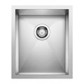 Product Image of Precision R0 15" x 18" Medium 16" Bowl Kitchen Sink, Vertical (Stainless Steel)