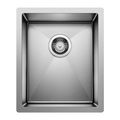 Product Image of Precision R10 15" x 18" Medium 16" Small Single Bowl Kitchen Sink (Stainless Steel)