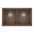Product Image of Precis SILGRANIT 29" 50/50 Double Bowl Undermount Kitchen Sink - Café, 516323