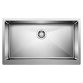Product Image of Quatrus R15 Apron Super Single 32" x 19" Kitchen Sink (Stainless Steel)