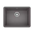 Product Image of Precis SILGRANIT 24" Single Bowl Undermount Kitchen Sink - Cinder, 522412