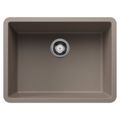 Product Image of Precis 24" x 17.75" Single Bowl Kitchen Sink (Truffle)