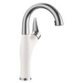 Product Image of Artona Pull-Down Dual-Spray Bar Faucet - PVD Steel/White, 526386