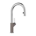 Product Image of Urbena Pull-Down Dual-Spray Kitchen Faucet - Chrome/Volcano Gray, 526933
