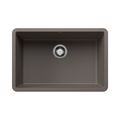 Product Image of Precis SILGRANIT 27" Single Bowl Undermount Kitchen Sink - Volcano Gray, 527412