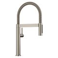 Product Image of Blancoculina II Mini Pull-Down Dual-Spray Kitchen Faucet, 1.5 GPM - Satin Platinum, 443253