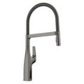 Product Image of Rivana Semi-Pro Pull-Down Dual-Spray Kitchen Faucet, 1.5 GPM - Satin Dark Steel, 443266