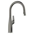 Product Image of Rivana High Arc Pull-Down Faucet, 1.5 GPM - Satin Dark Steel, 443267
