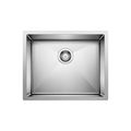 Product Image of Precision R10 22" Large Single Bowl Undermount Stainless Steel Kitchen Sink, 516223