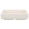 Product Image of Vintera SILGRANIT 33" Equal Double Bowl Apron Sink - Soft White, 527409